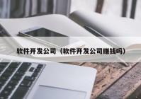 软件开发公司（软件开发公司赚钱吗）