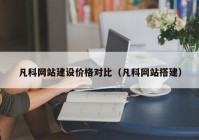 凡科网站建设价格对比（凡科网站搭建）