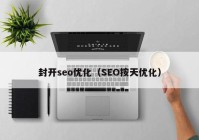 封开seo优化（SEO按天优化）