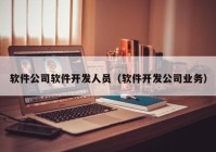 软件公司软件开发人员（软件开发公司业务）