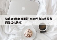 快速seo优化哪里好（seo平台技术服务网站优化快排）